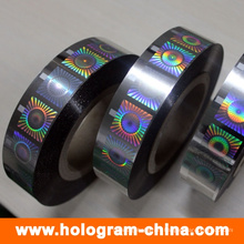 Anti Counterfeit Hologram Hot Foil Stamping